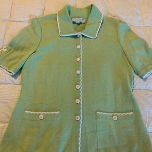 A Unique and Sylish ST. JOHN Two Piece Suit.